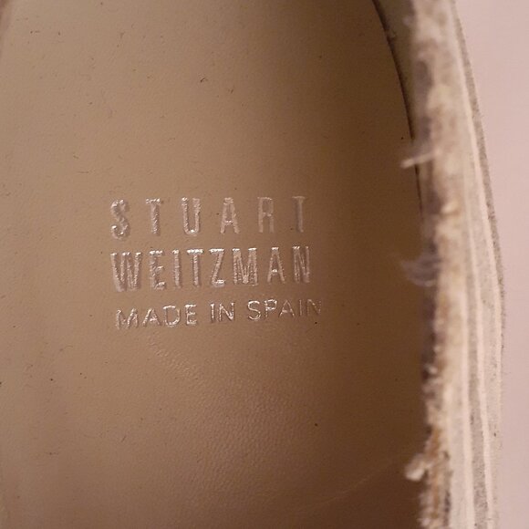 Stuart Weitzman Lace-Up Espedrille Wedge - Picture 10 of 12